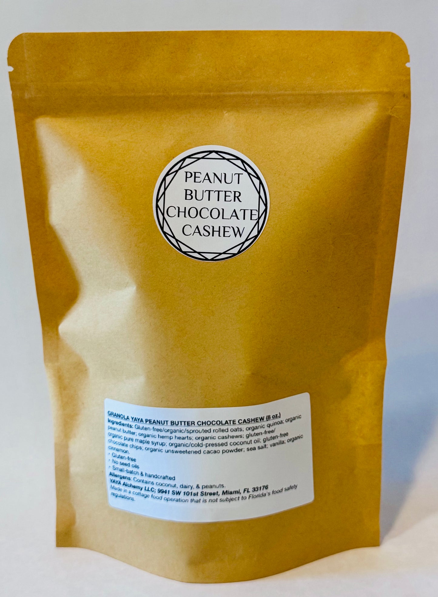 Granola YAYA - PEANUT BUTTER CHOCOLATE CASHEW (Local Pickup Only)