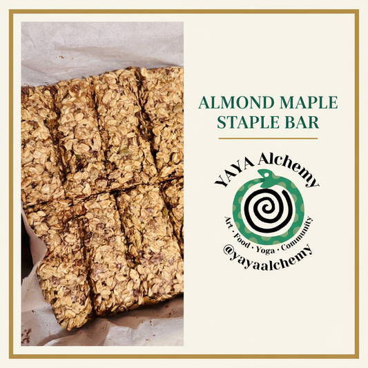 Almond Maple Staple Bar Cover - Split Layout