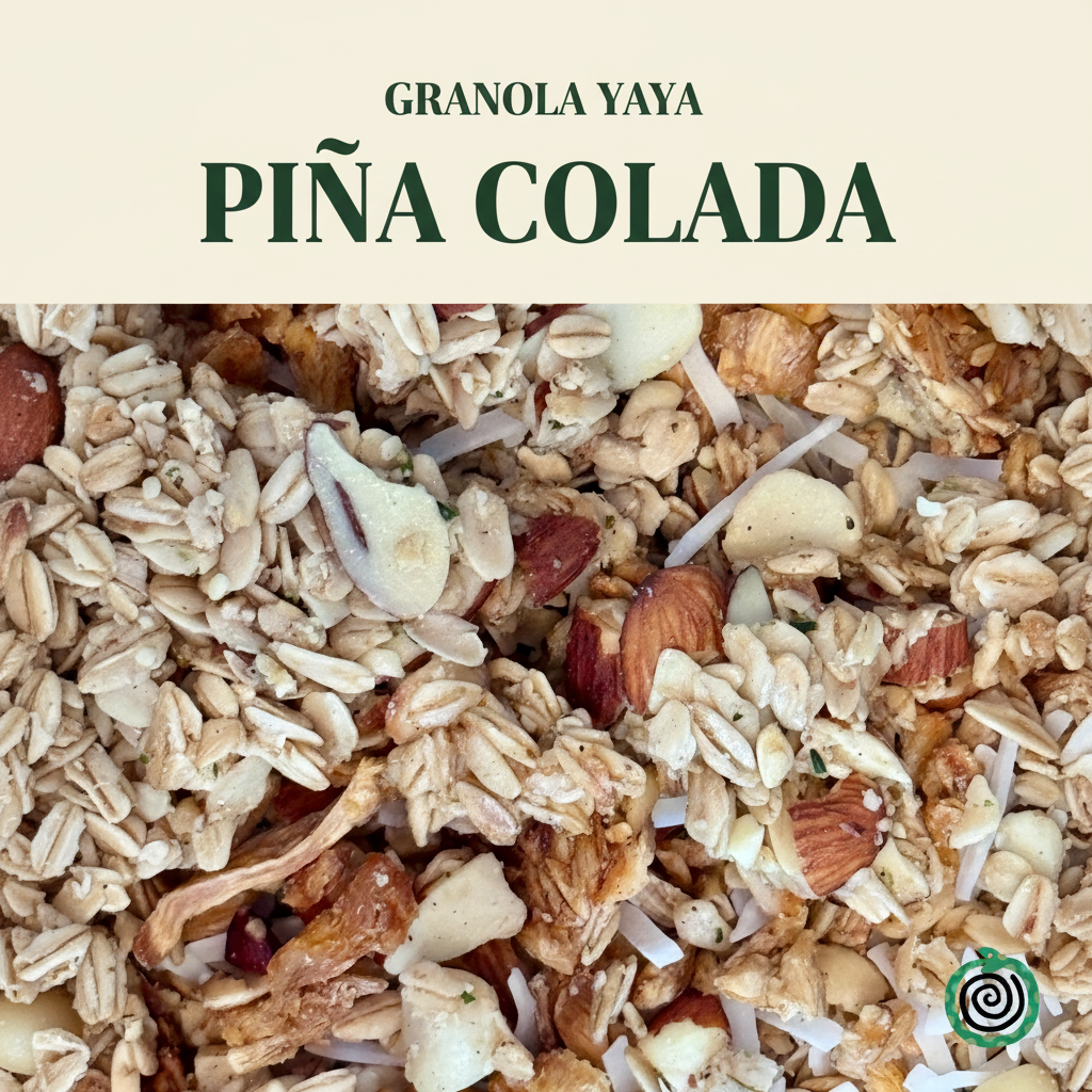 Piña Colada Granola Cover - Cream Banner