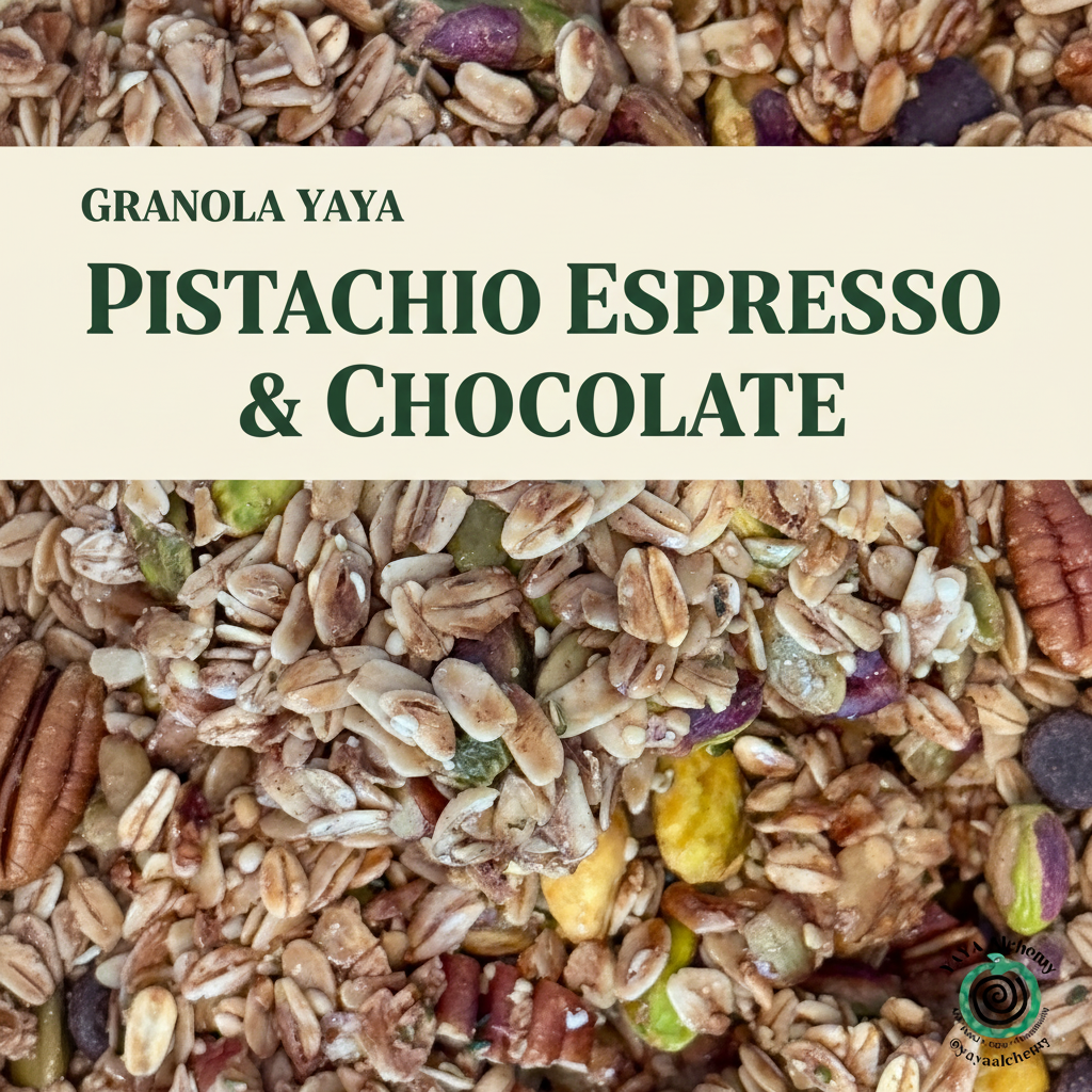 Pistachio Espresso & Chocolate Cover
