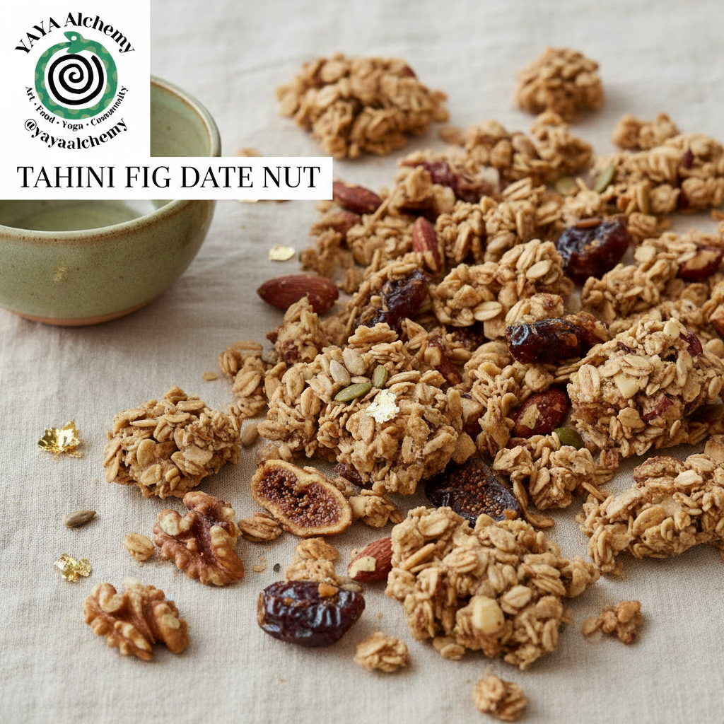 Tahini Fig Date Nut Cover Graphic